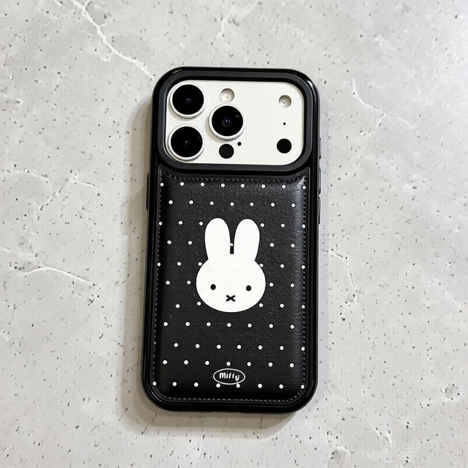 Lychee Texture Phone Case for iPhone 14 15 16 Pro 17 Pro Max