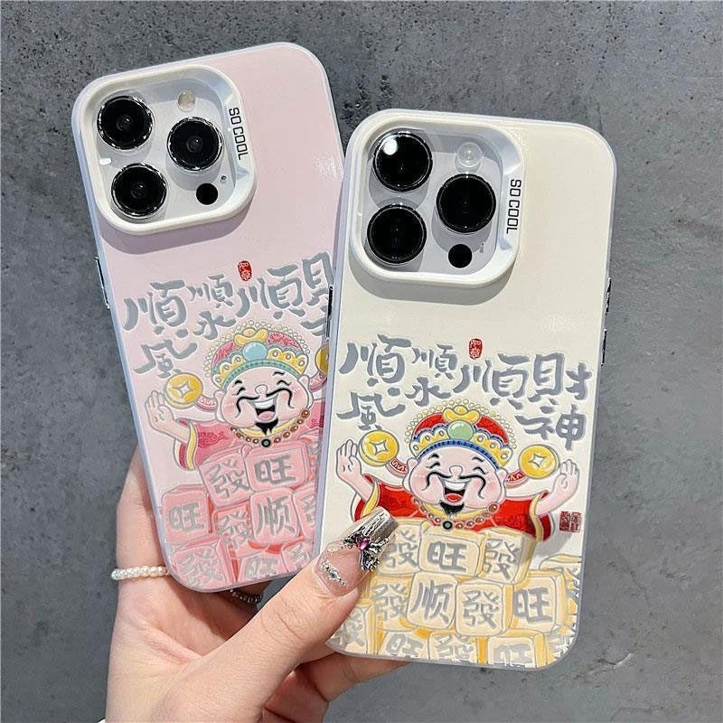 Multi-Model Chinese Cartoon Phone Case for iPhone