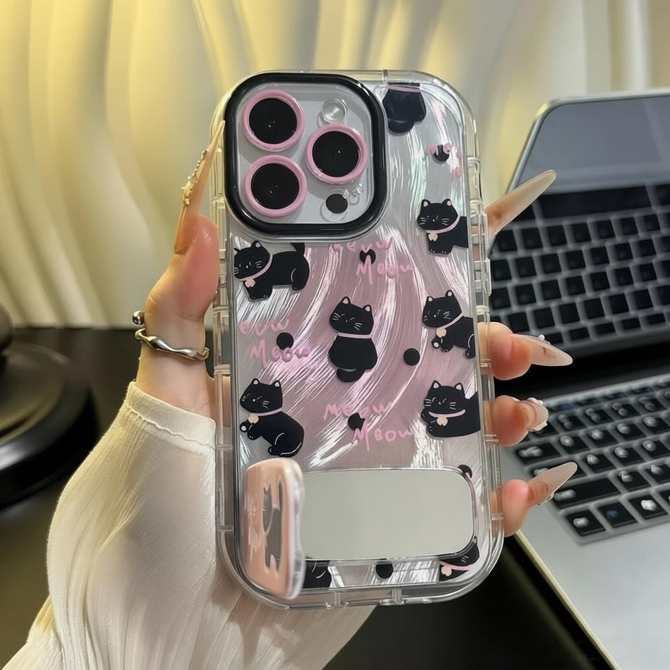 Phone Case with Stand for iPhone 14 15 Pro 16 Pro Max 17 Pro Max