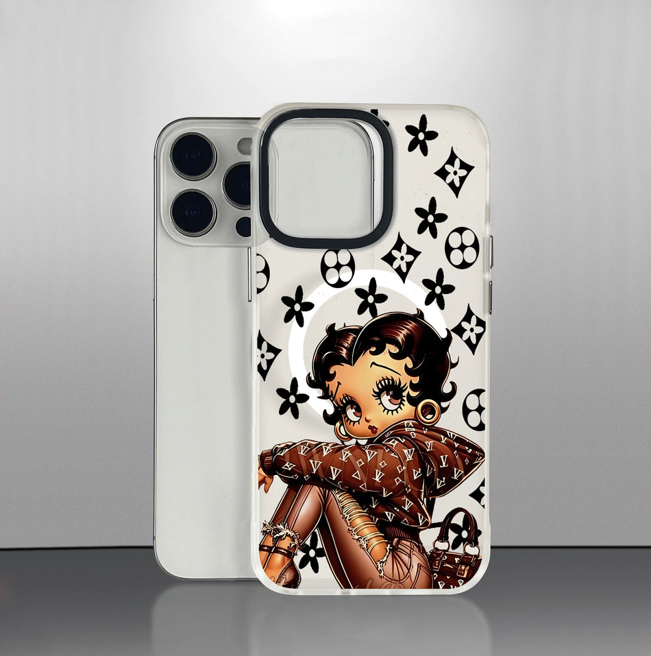 Magnetic Anti-Slip Anti-Drop Phone Case for Apple