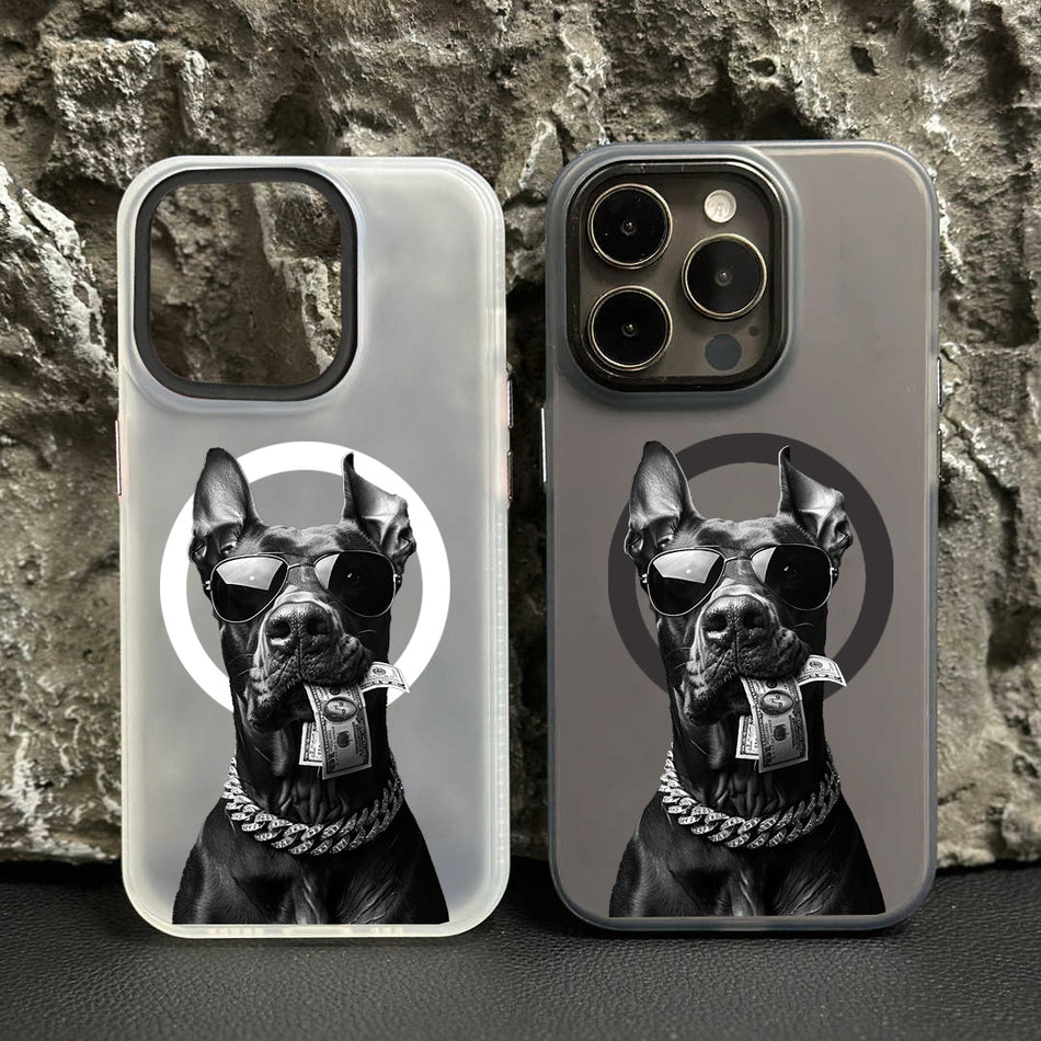 European-Style Creative Magnetic Phone Case for Apple