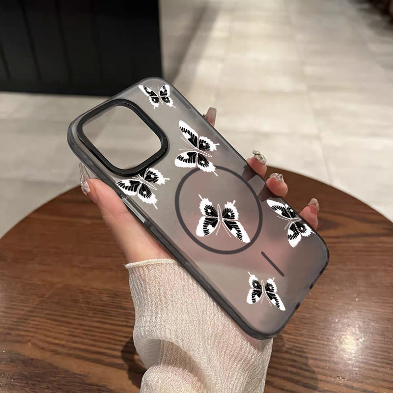 Butterfly Magnetic Phone Case for Apple 17 Pro Max