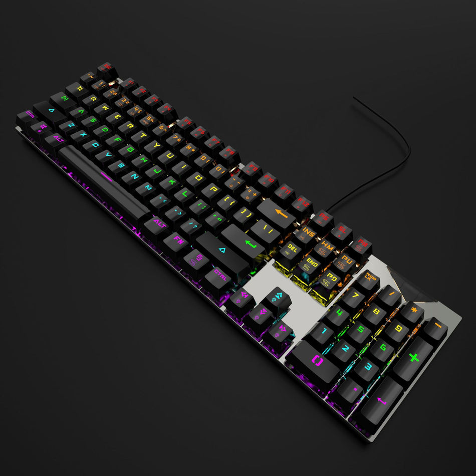 FVQ302 Wired Mechanical Gaming Keyboard Green Switch
