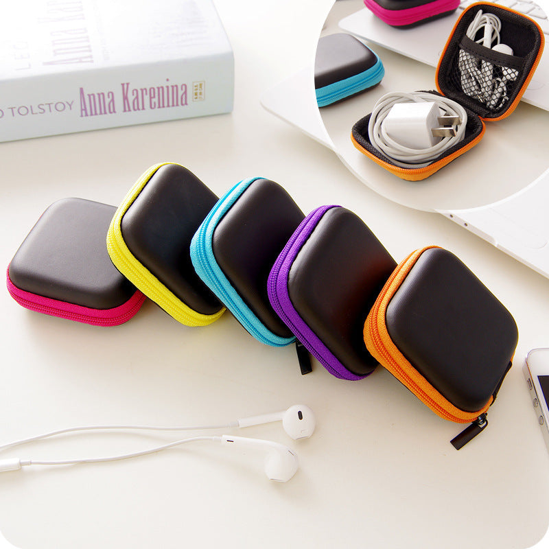 Portable Mini Storage Bag for Headphones, Charger & Cables