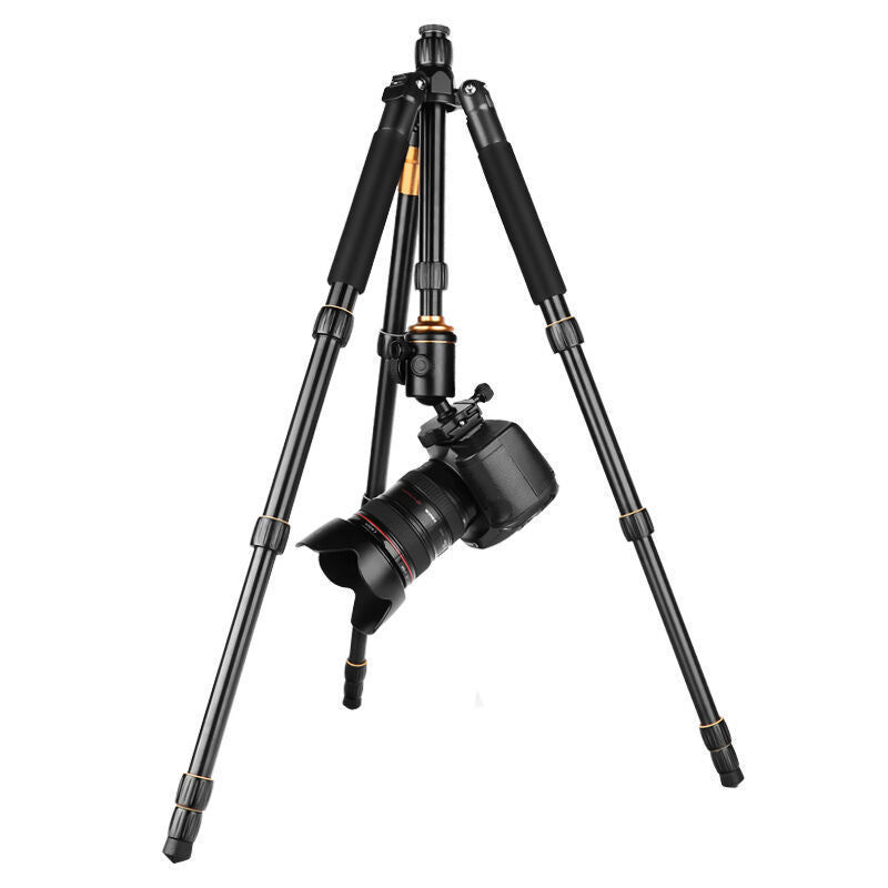 Q666 Aluminum Magnesium Travel Tripod for SLR Camera