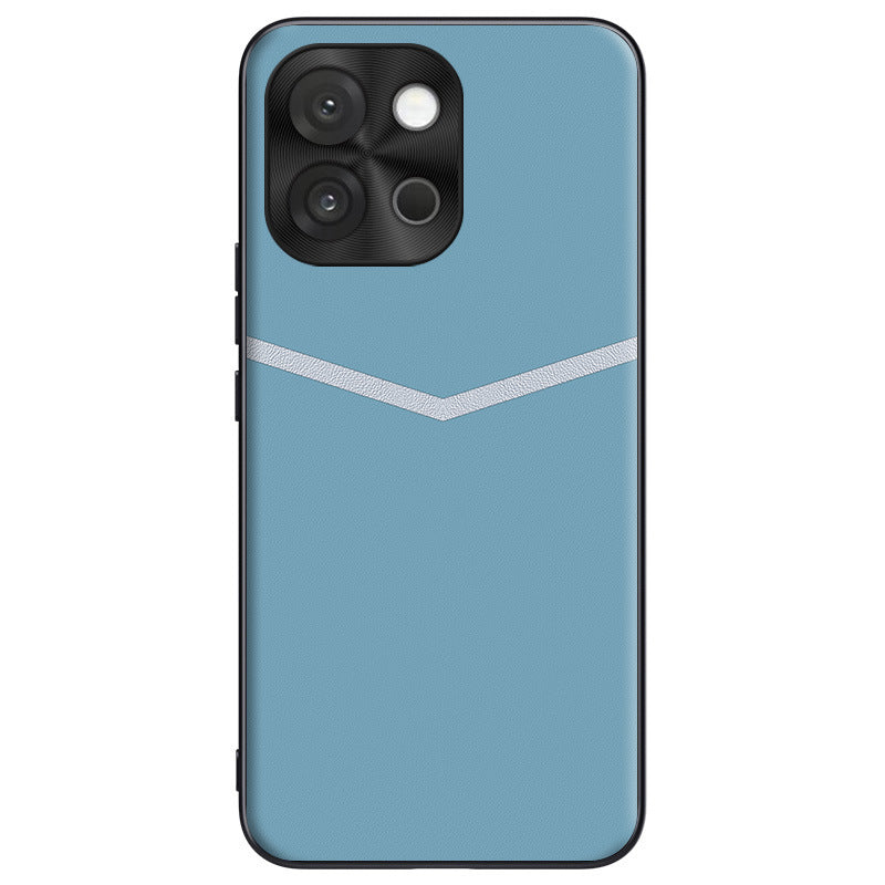 OnePlus 13T Leather V-Shaped Anti-Fall Case