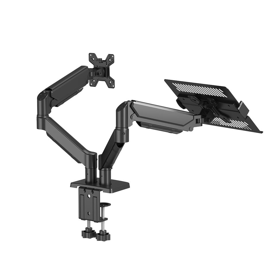 Kehao Dual-Screen Notebook Monitor Stand 360° Rotating Arm