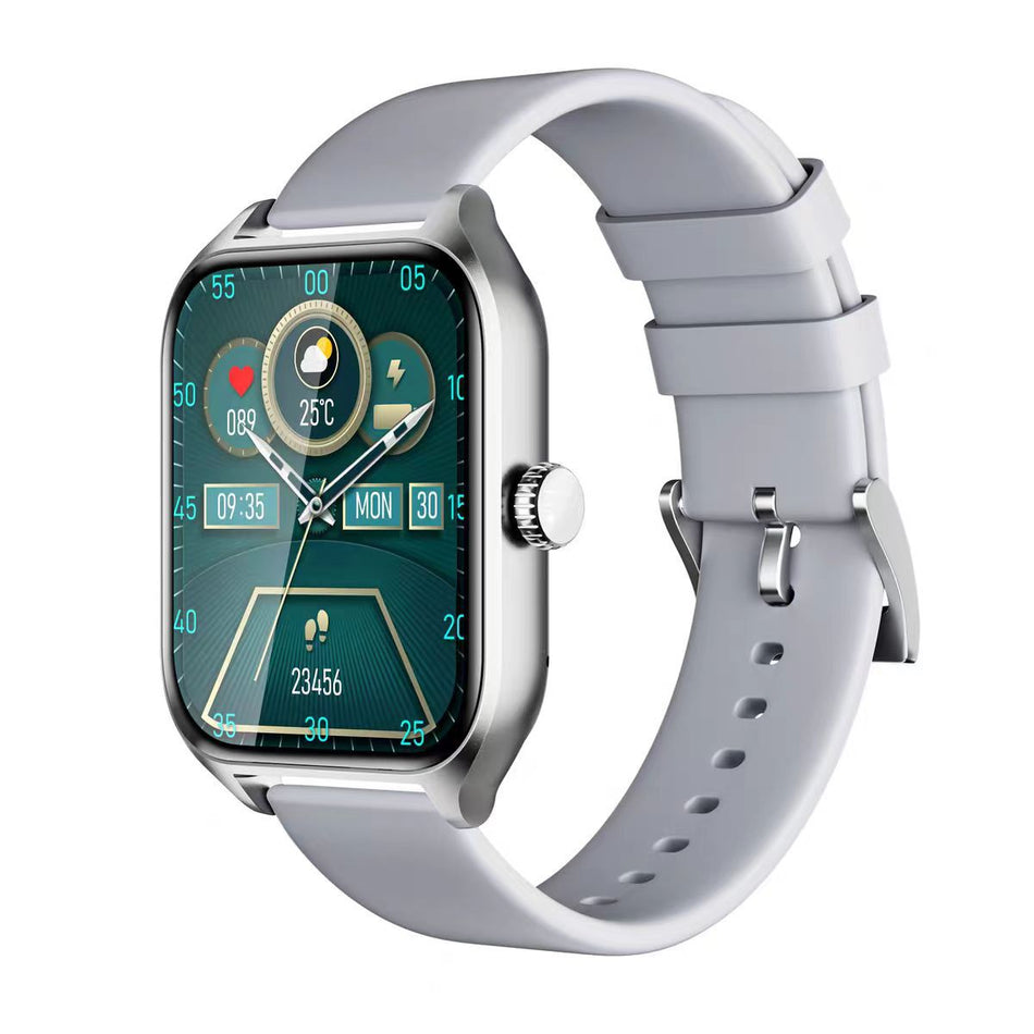 2.02-Inch Smartwatch Bluetooth Call Heart Rate Step Music
