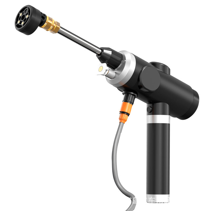 Wireless High-Pressure Car Wash Water Gun with Lithium Battery