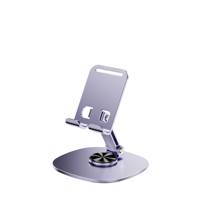 Rotating Aluminum Alloy Mobile & Tablet Holder – Desktop Multi-Functional Stand