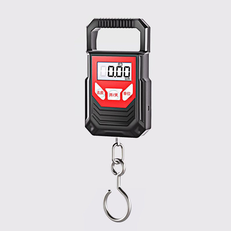 Mini Satchel Digital Scale 50kg – High-Precision Rechargeable Hanging Scale