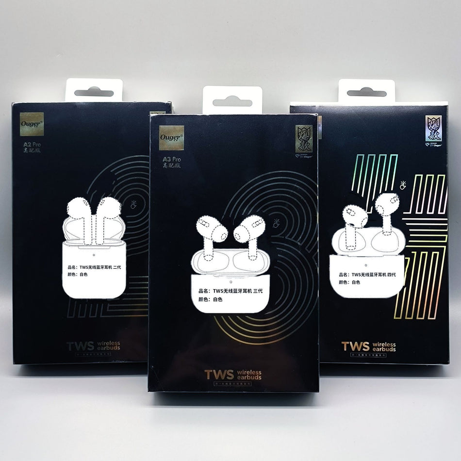 TWS Bluetooth Earbuds Gen 2/3/4 Bass Noise Reduction