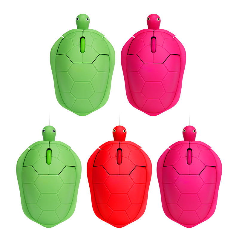 Dual Mode Turtle Mouse – Bluetooth & Wireless 2.4G