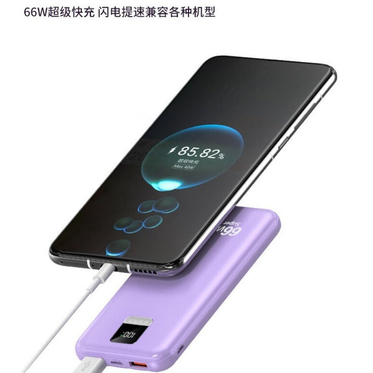 20000mAh Mini Power Bank Super Fast Charging 4-Wire
