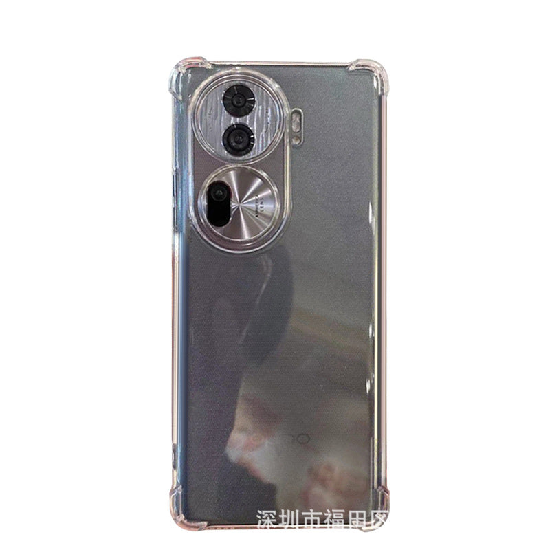 Transparent Airbag Case (OPPO Reno 13 Pro & More)
