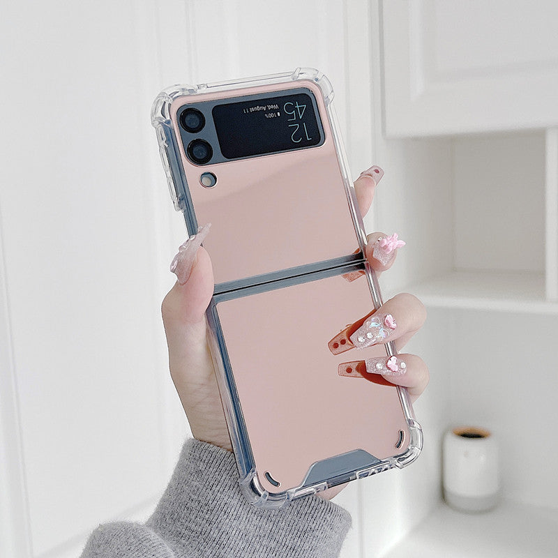 Z Flip6/Z Flip5 Mirror Case – Drop-Proof & Stylish