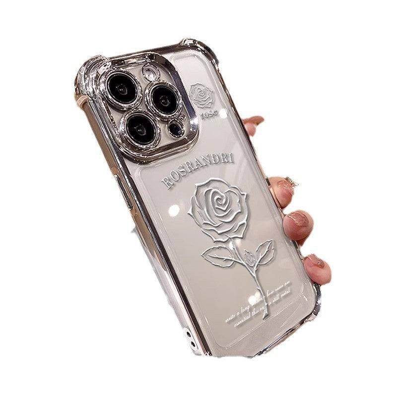 Luxury Electroplated iPhone Airbag Case