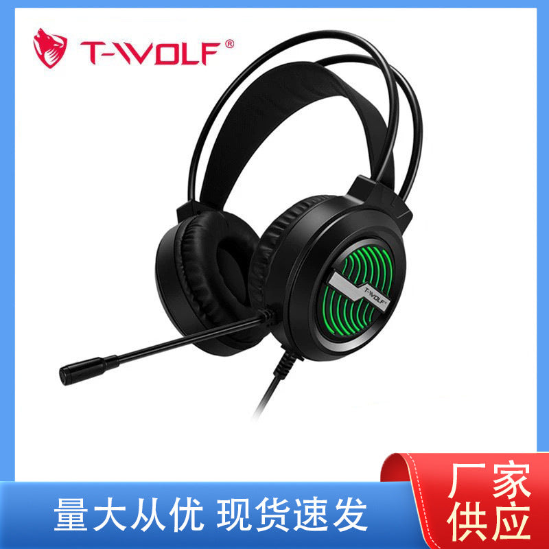 Thunder Wolf Wired Gaming Headphones H130 H150