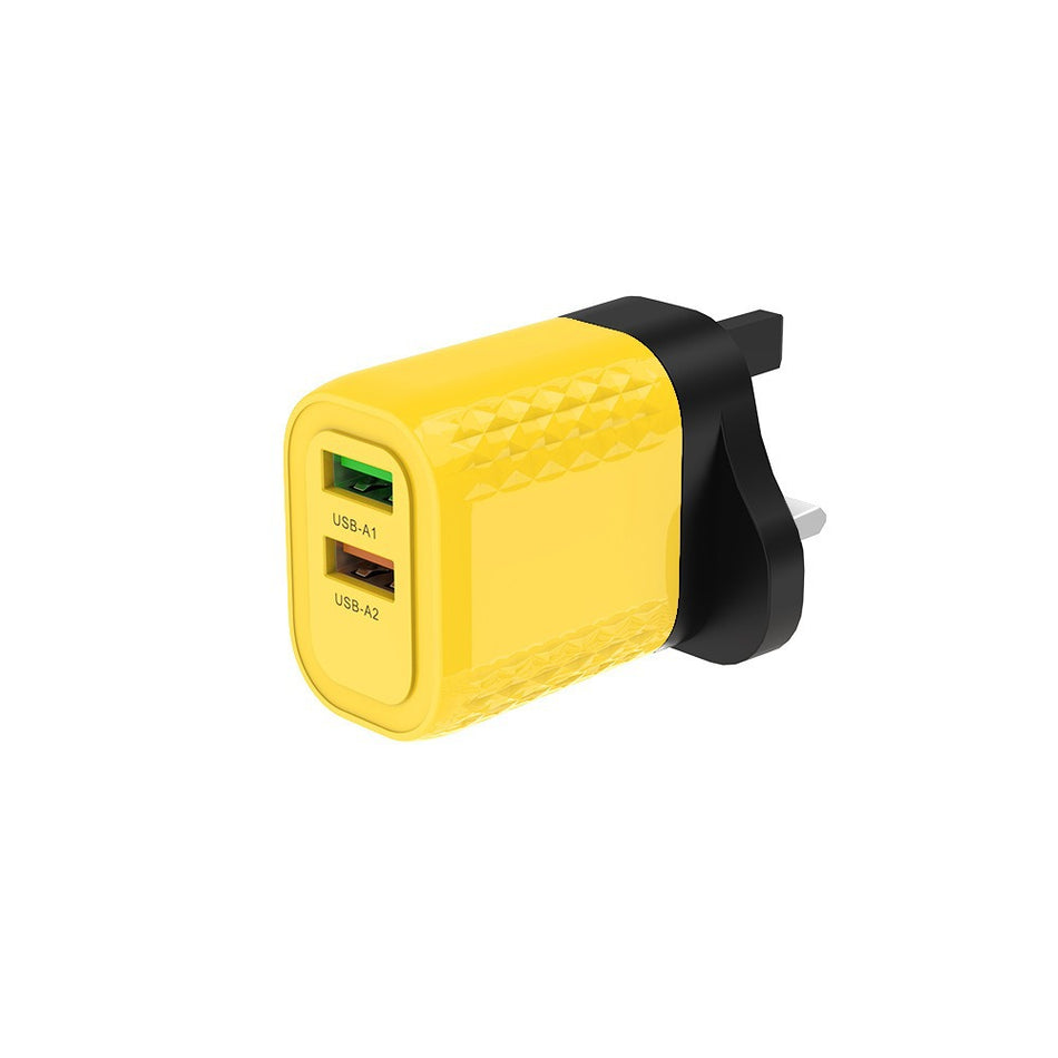 120W Dual USB Super Fast Charging Head (Cross-Border)