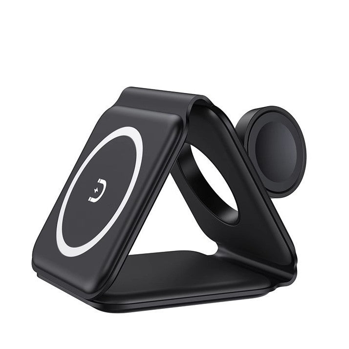 Foldable 3-in-1 Magnetic Charger – 15W Fast Charge