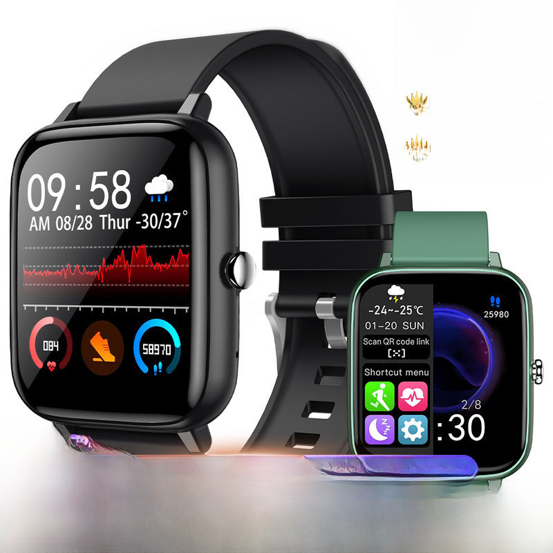 P6 Smart Watch – Call, Fitness & Weather Tracker