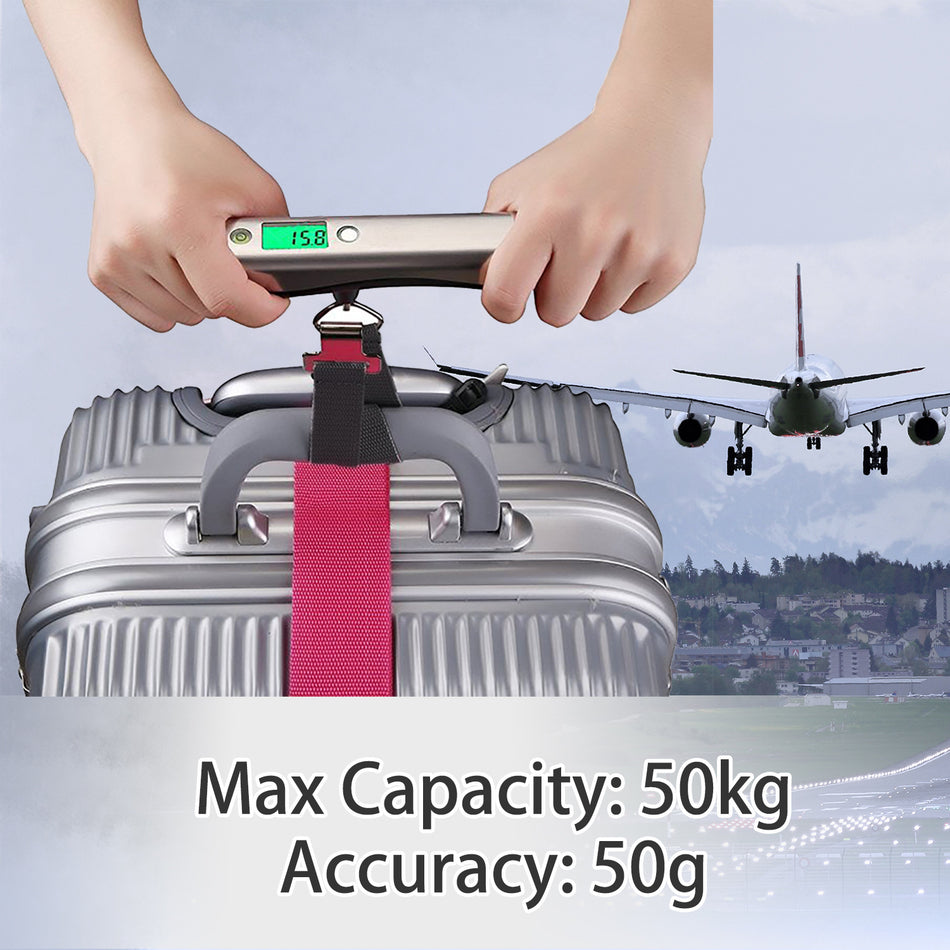 50g–50kg Portable Electronic Luggage & Fishing Scale – Mini Express Scale