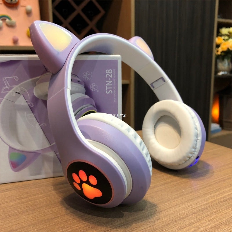 Gaming Cat Ear Headphones 2025 | Fun & Foldable