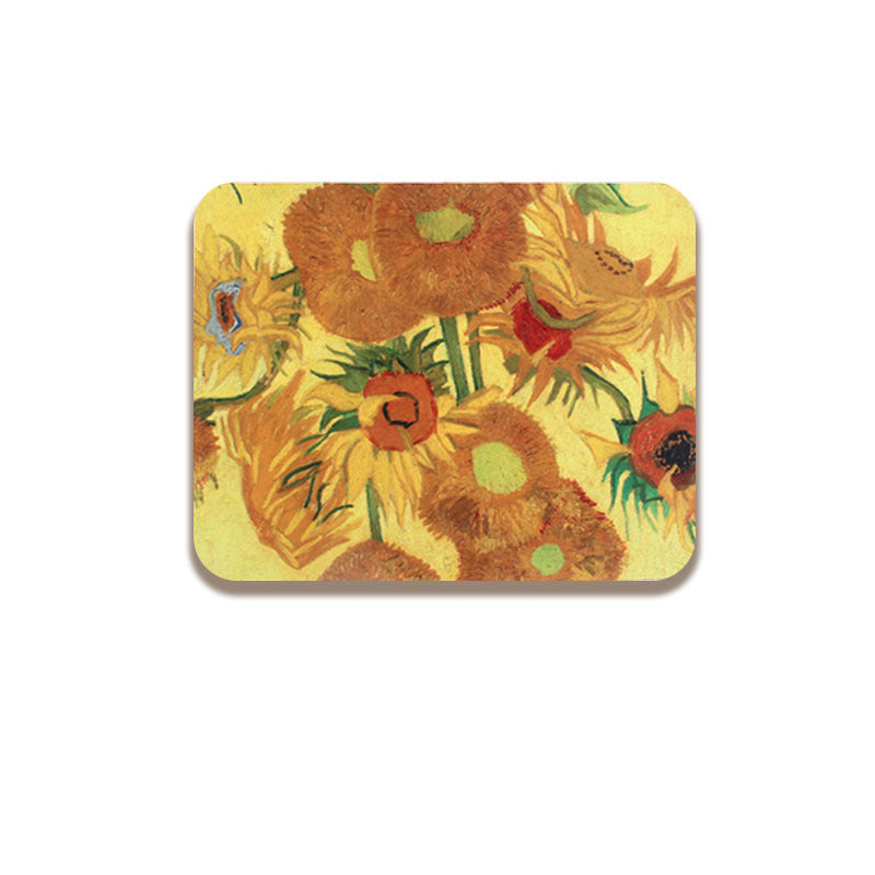 Van Gogh Oil Painting Mouse Pad – Thickened Desktop & Gaming Pad