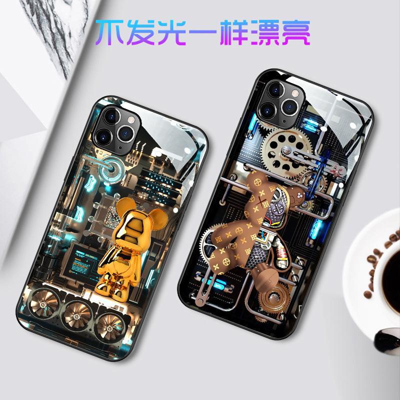 Flying Ship Light-Emitting Case for iPhone 14 Pro / 12 / 13 Pro