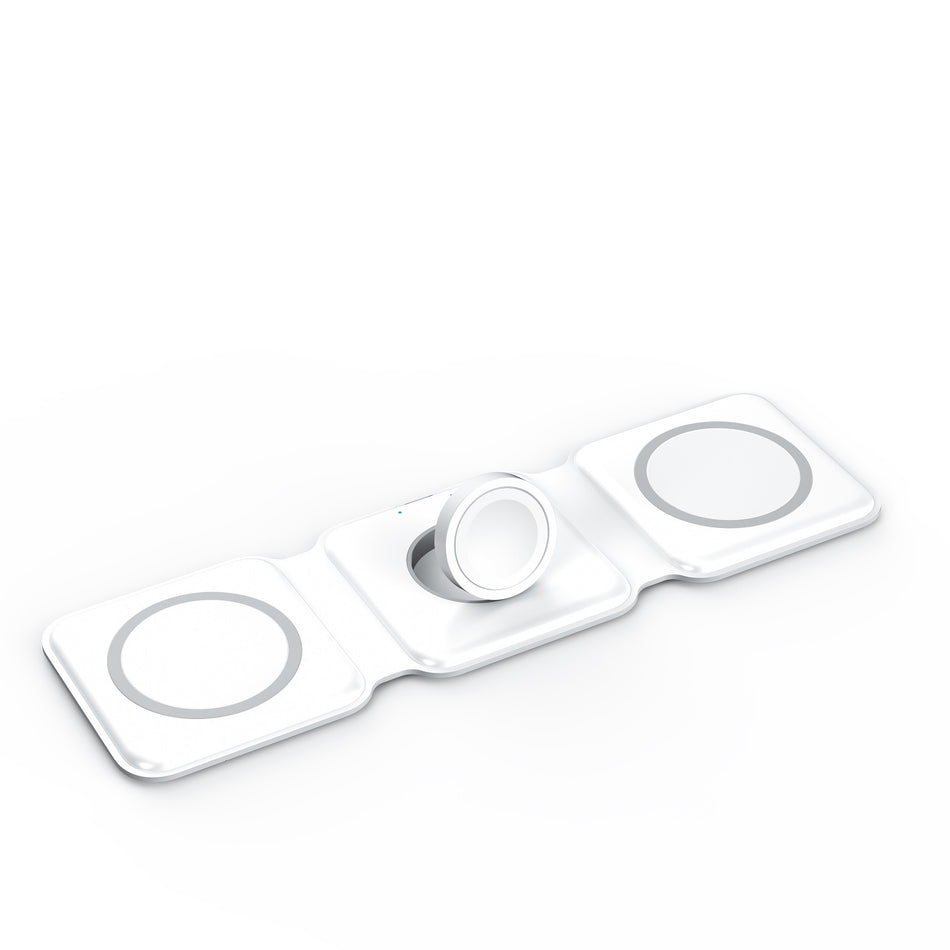 MagSafe Foldable 3-in-1 Magnetic Wireless Charger