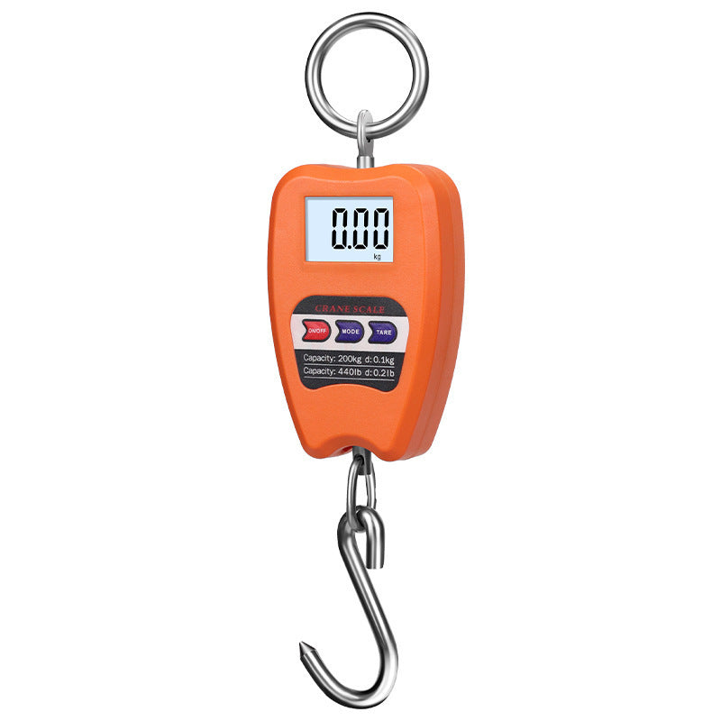Electronic Hand Scale 200kg – Portable Hook Crane Industrial Scale