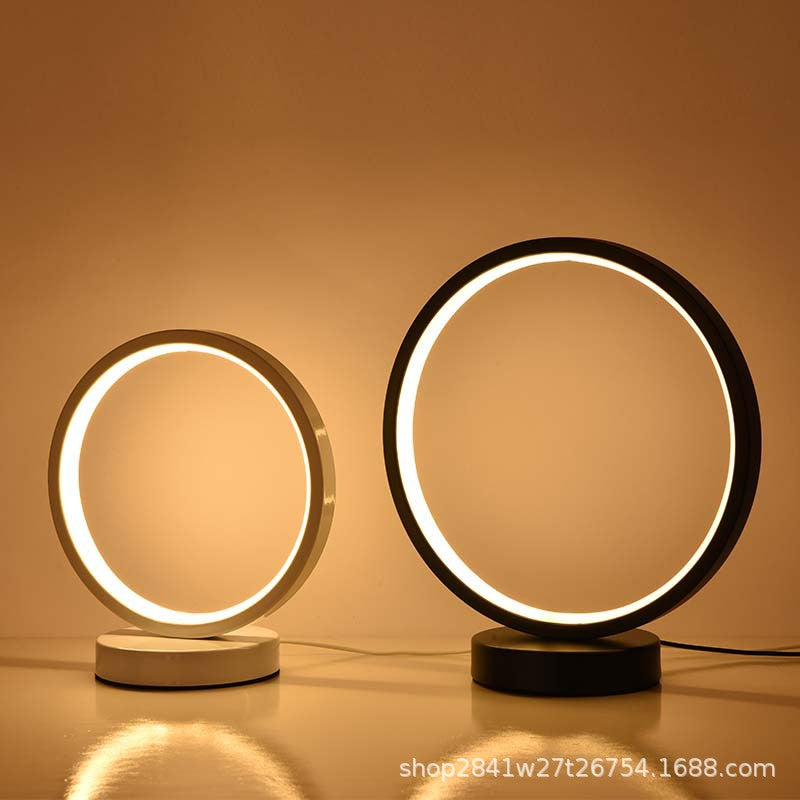 Retro LED Bedside Lamp – Rechargeable & Plug-In Night Light