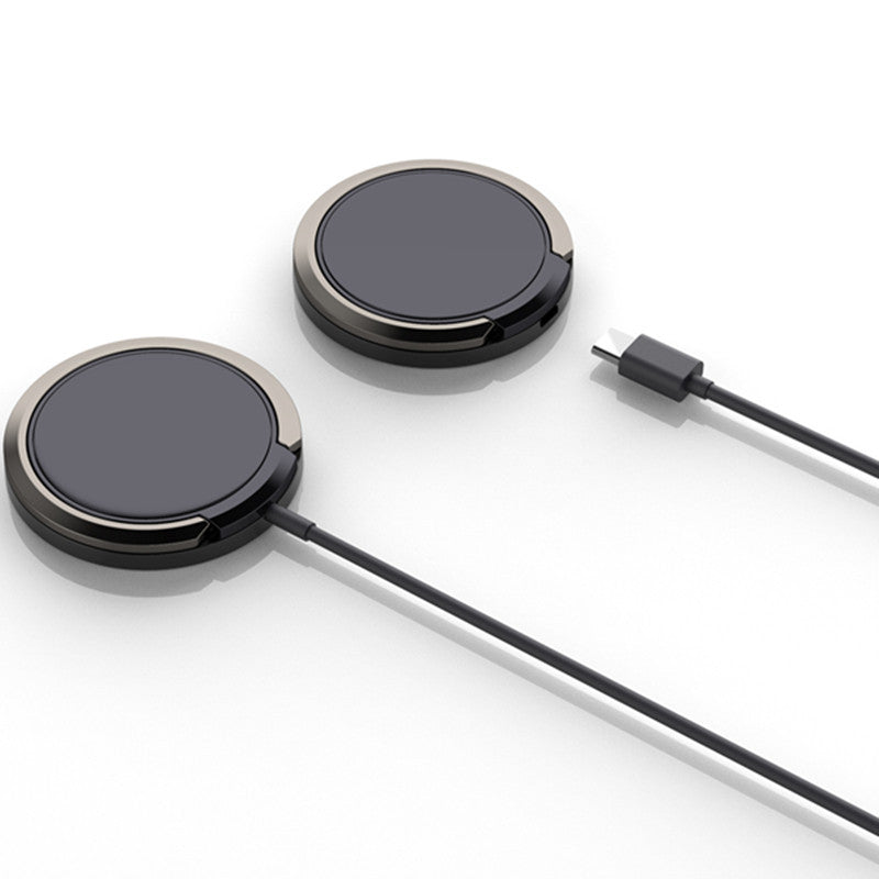 2-in-1 Magnetic Wireless Charger & Phone Holder