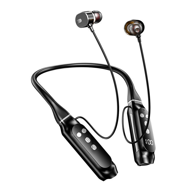 Ultra Long Endurance Wireless Bluetooth Headset with Subwoofer & Noise Reduction