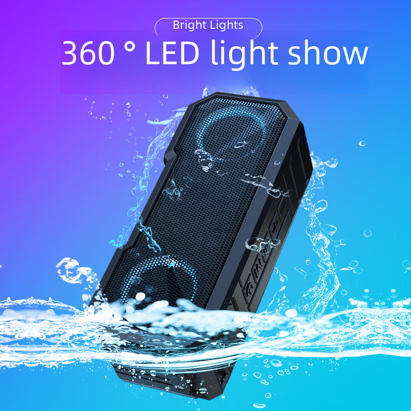 X8 Waterproof Bluetooth Speaker with Power Bank
