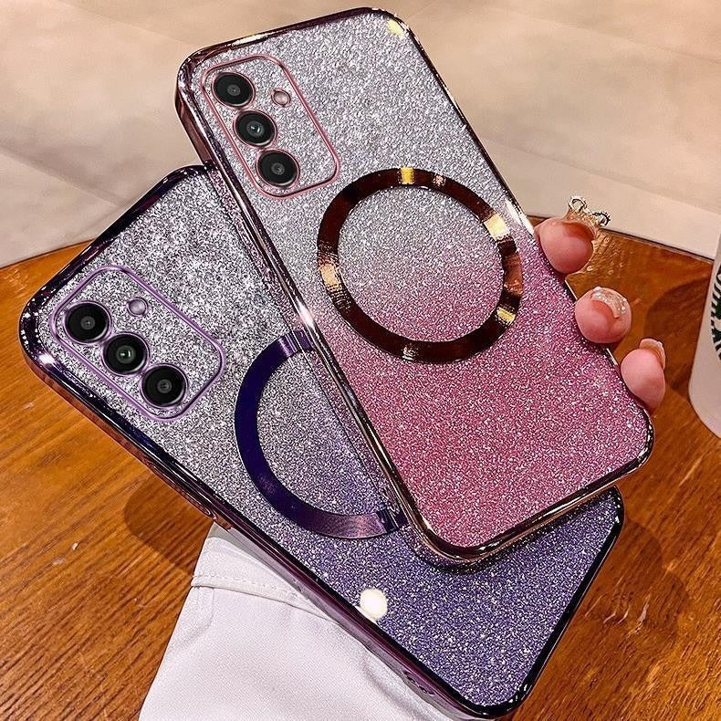 Samsung S25U/S24 Magnetic Case – Plating Gradient Style