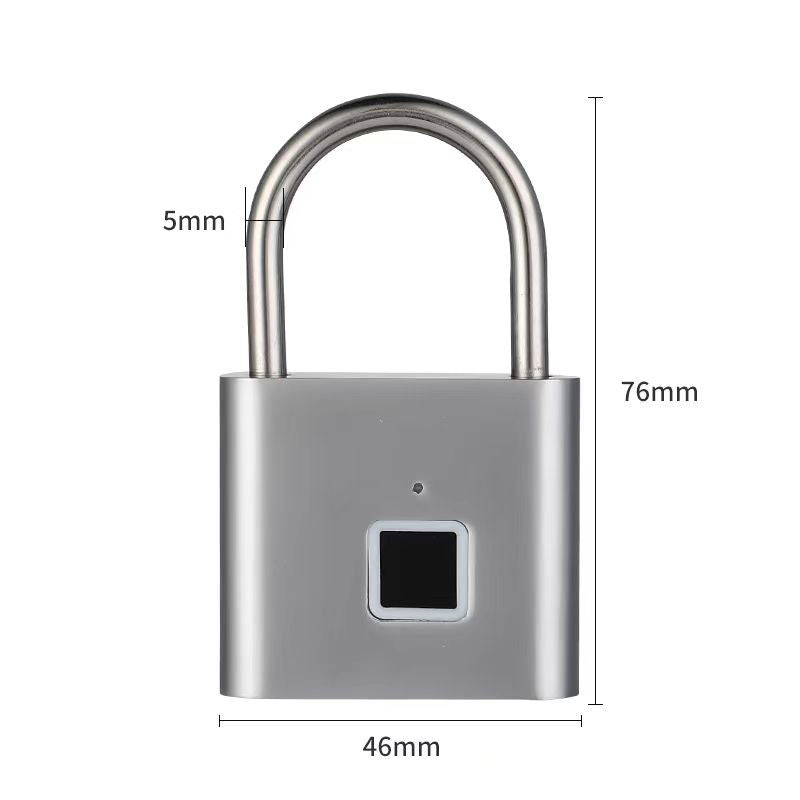 Smart Fingerprint Padlock for Home & Dorm Security