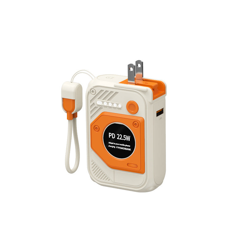 AC Plug Power Bank 22.5W Fast Charging