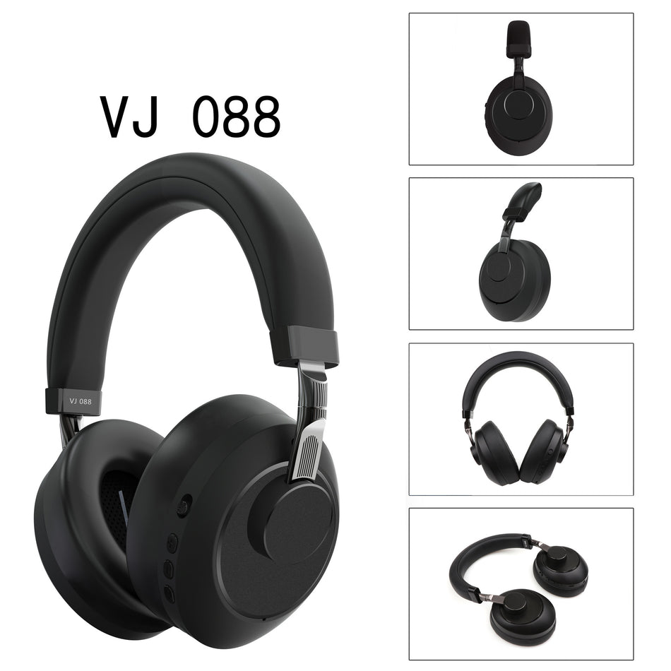 Metal Noise-Reduction Bluetooth Headset