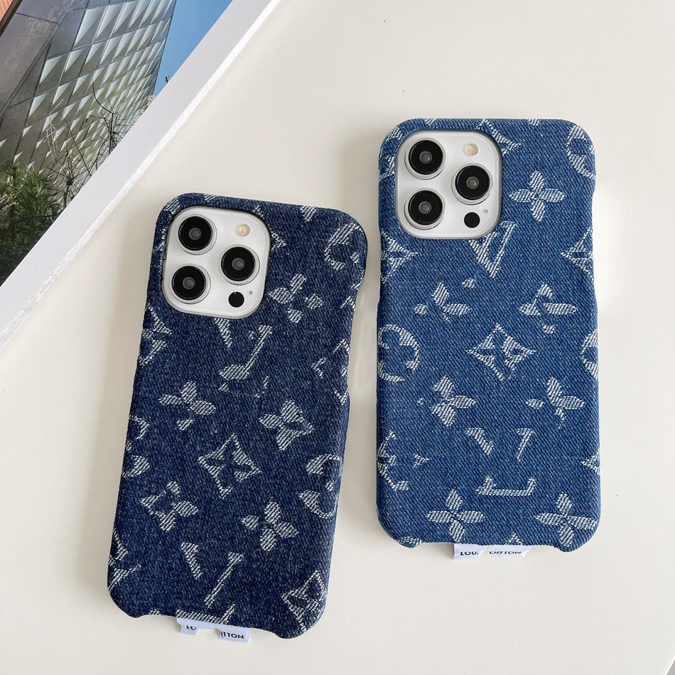 Half-Pack Denim Trend Large-Hole Case