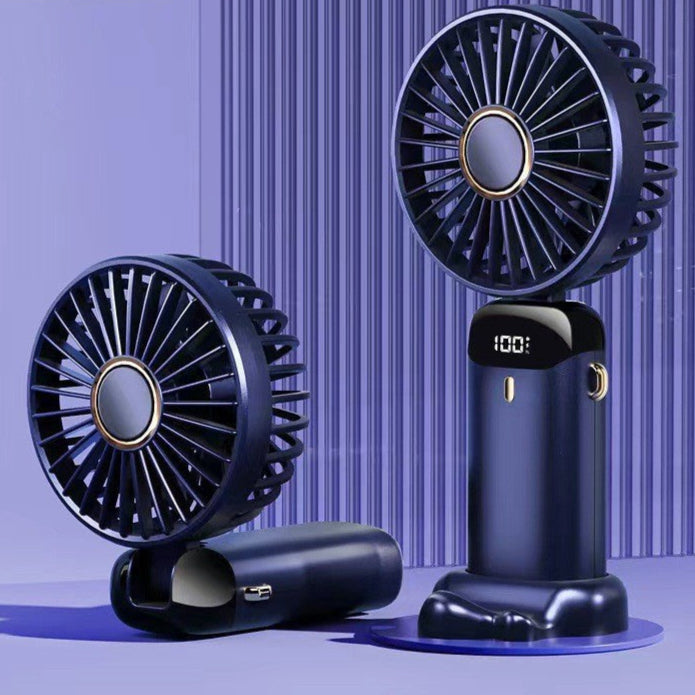 N15 USB Mini Handheld Fan – Folding Silent Rechargeable Fan