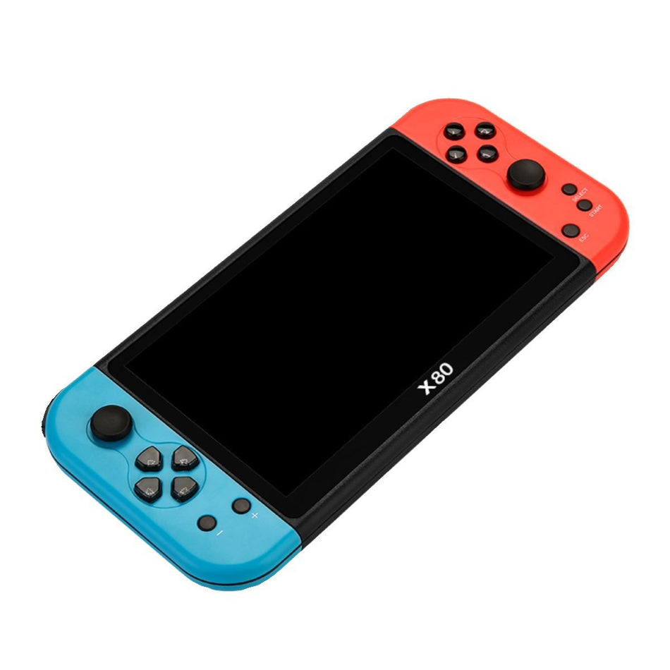 X80 7-Inch Handheld Game Console with TV Support