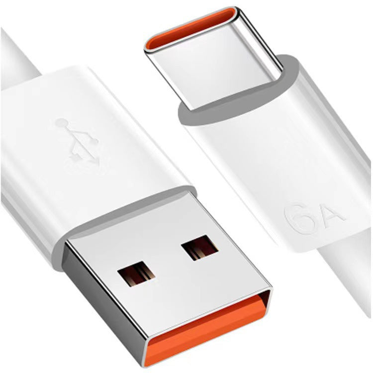 6A Fast Type-C Cable 66W - Huawei/Xiaomi/Vivo/Oppo Charging