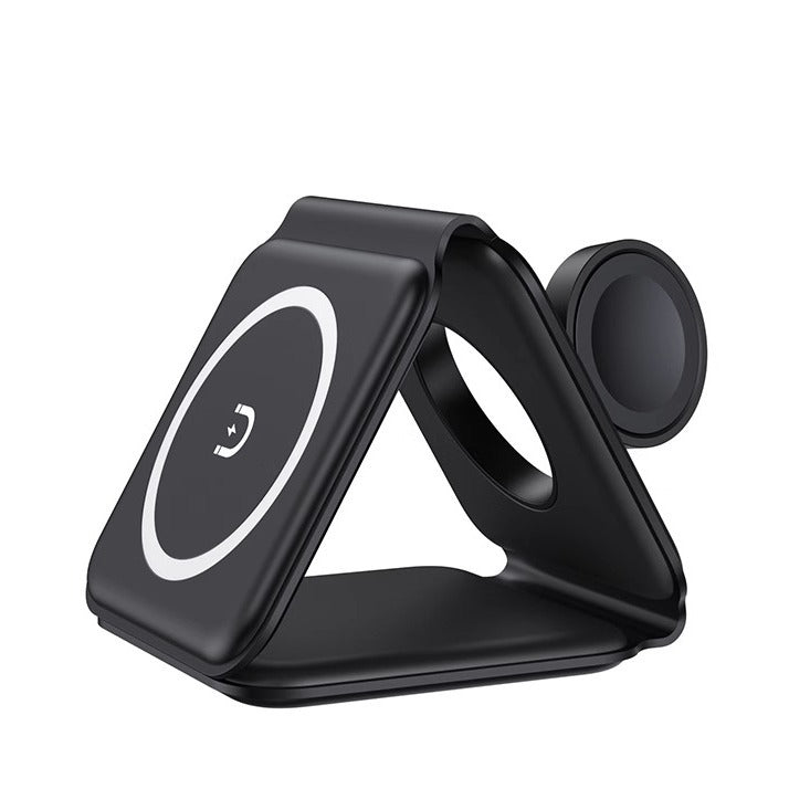 3-in-1 Magnetic Wireless Charger for Apple Phone & Watch