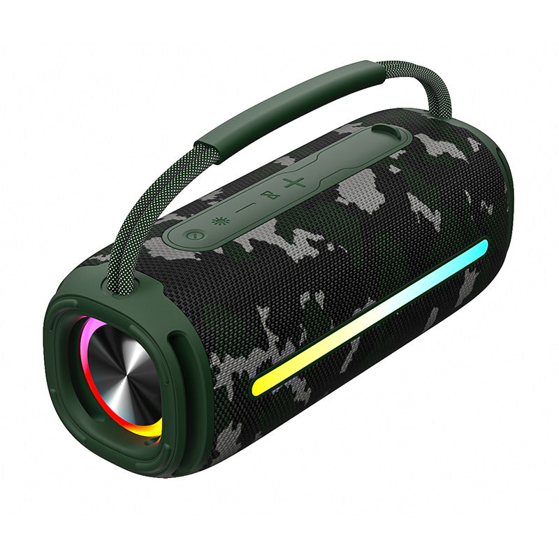 20W Waterproof Bluetooth Speaker – Camo & Light Show