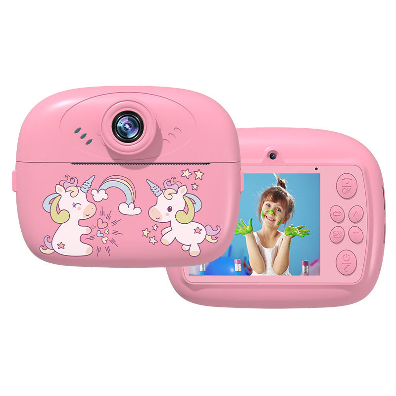 Cartoon Kids Polaroid Camera with Instant Thermal Printing