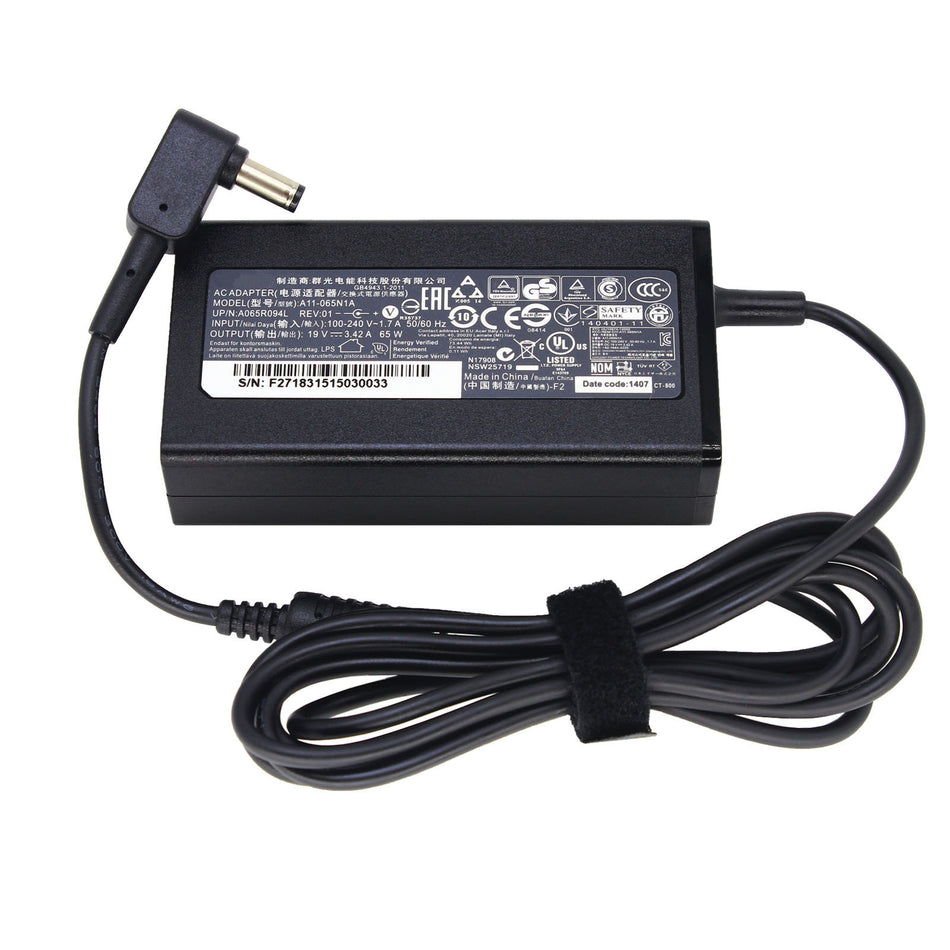 Acer 65W Laptop Charger 19V 3.42A for Swift S5/S7