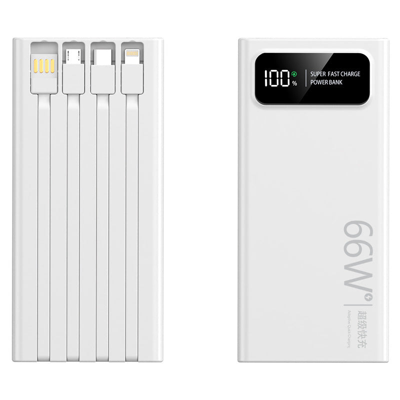 Mold Screen Power Bank | Four-Wire 20000mAh 2025