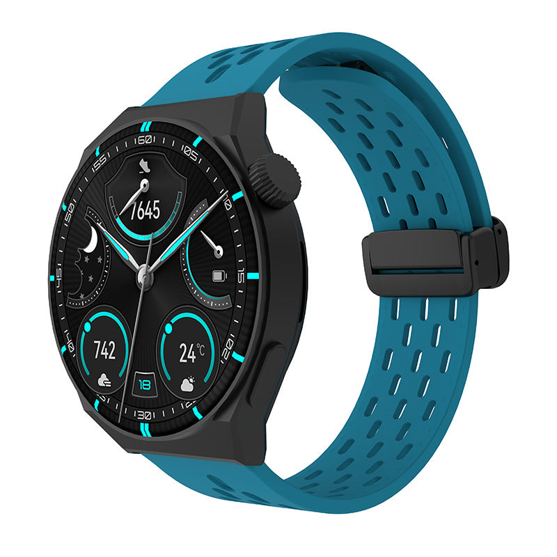 Samsung/Huawei Watch Strap – Magnetic Silicone Band
