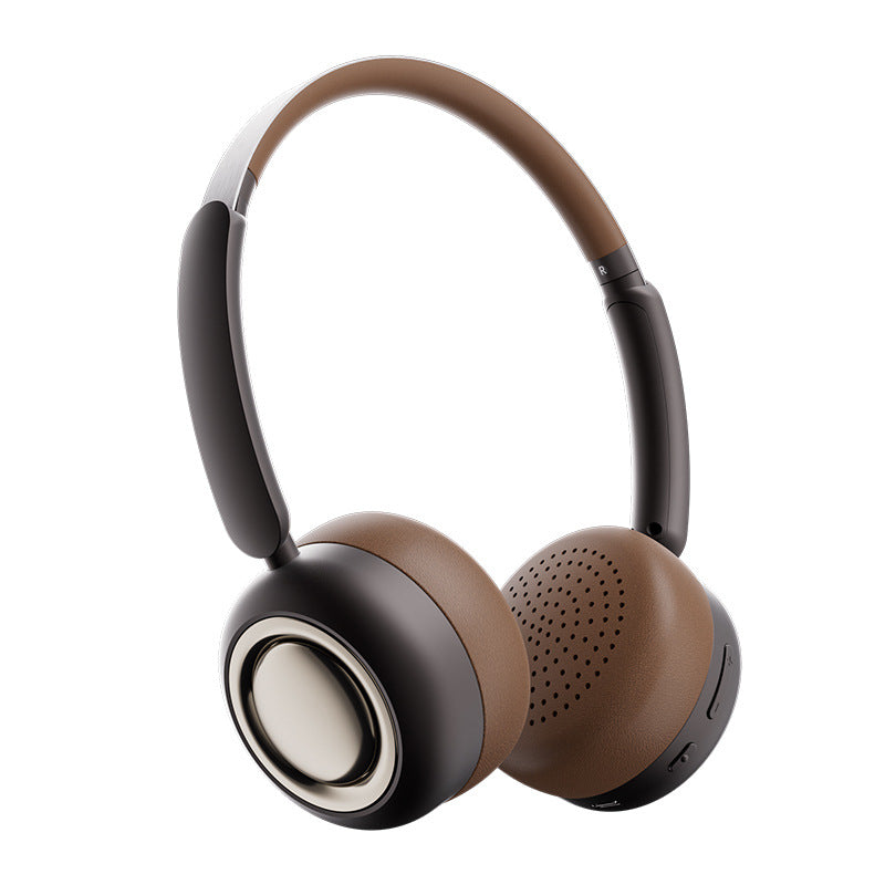 CR-28 Cream Retro Student Bluetooth Headset